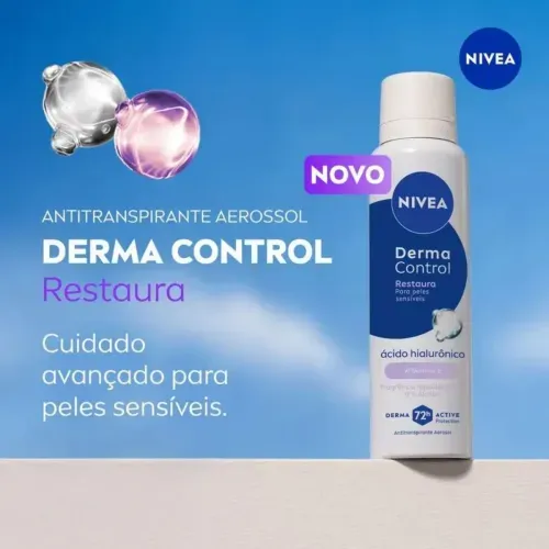 Desodorante Aerosol Feminino Nivea Derma Control Restaura 150ml