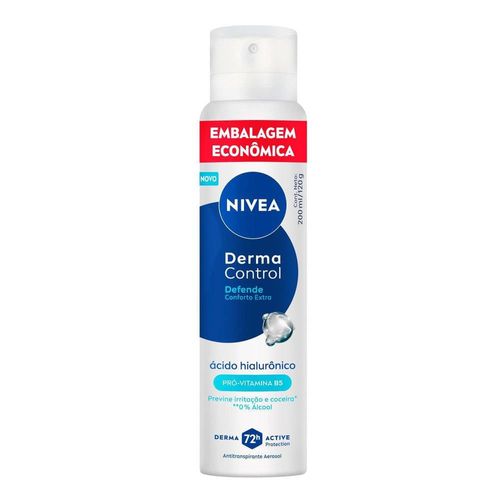 Desodorante Aerosol Feminino Nivea Derma Control 200ml