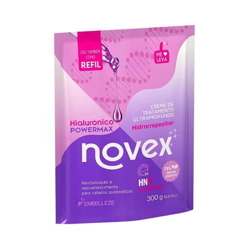 Máscara Capilar Novex Hialurônico Power Max Refil 300g