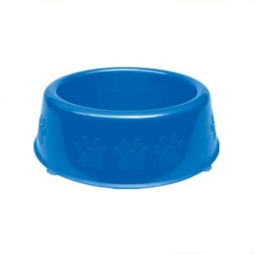 Comedouro Pet Patinhas Azul 1900ml