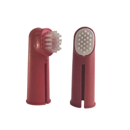 Escova Dental Pet Dupla 2 Dedeiras