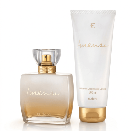 Kit Eudora Feminino Imensi Colônia 100ml + Loção Corporal 200ml