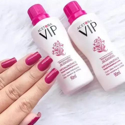 Removedor de Esmalte Vip Acetona 90ml