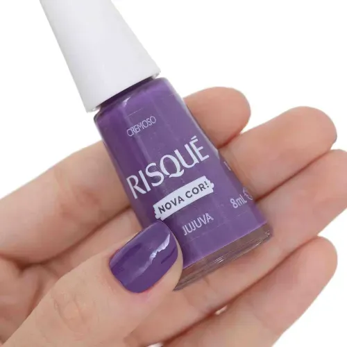 Esmalte Risqué Cremoso Cor Jujuba 8ml