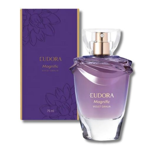 Desodorante Colônia Feminino Eudora Magnific Violet Dahlia 75ml