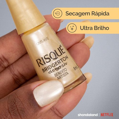 Esmalte Risqué Bridgerton Cor Bendito Artista 8ml