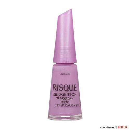 Esmalte Risqué Bridgerton Cor Paixão (Des)Mascarada 8ml