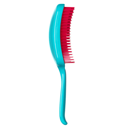 Escova de Cabelo Ricca Raquete Flex Cor Azul 1 Unidade