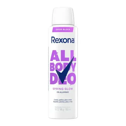 Desodorante Aerosol Rexona All Body Deo Spring Glow 150ml