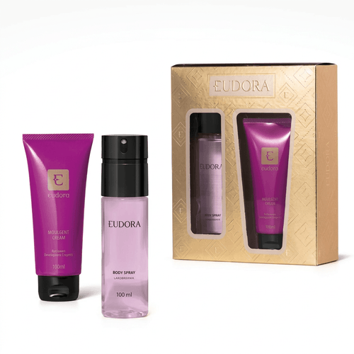 Kit Eudora Indulgent Creme Hidratante 100ml + Body Spray 100ml