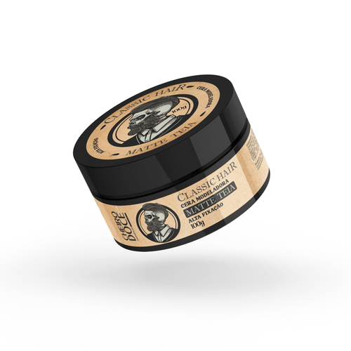 Pomada Capilar Modeladora Masculina Brasilflex Efeito Matte Teia 100g