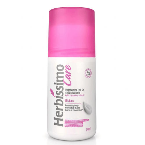 Desodorante Roll-On Feminino Herbíssimo Hibisco 50ml