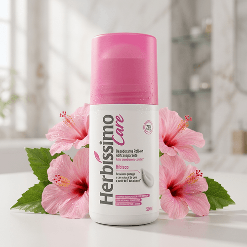 Desodorante Roll-On Feminino Herbíssimo Hibisco 50ml