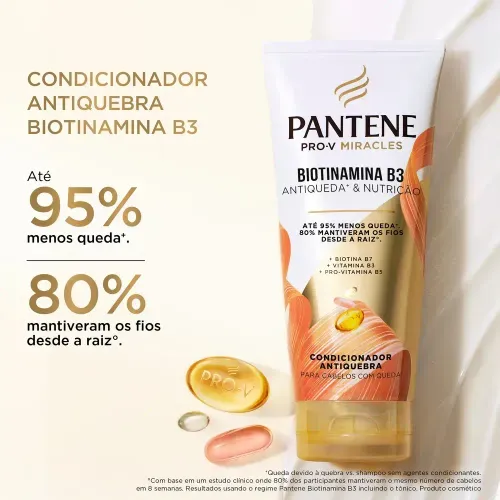 Condicionador Pantene Pro- V Biotinamina B3 150ml