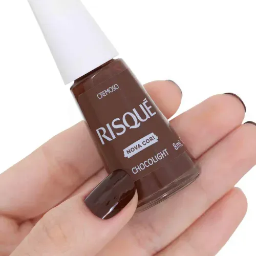 Esmalte Risqué Cremoso Cor Chocolight 8ml