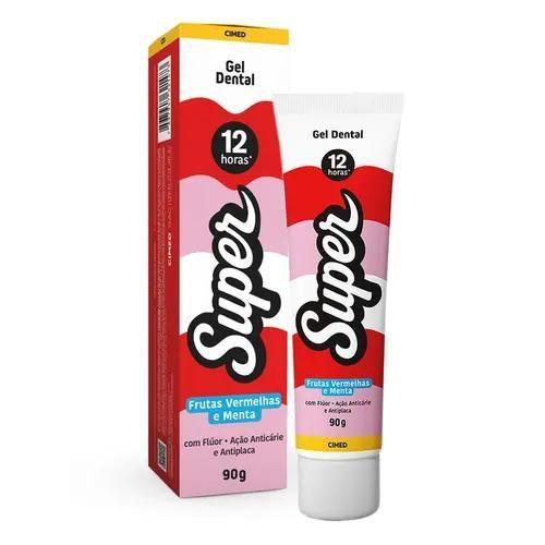 Creme Dental Cimed 12 Horas Frutas Vermelhas 90g