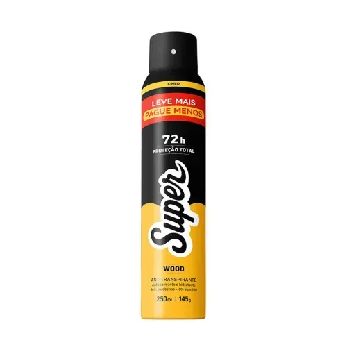 Desodorante Aerosol Cimed Super Wood 150ml