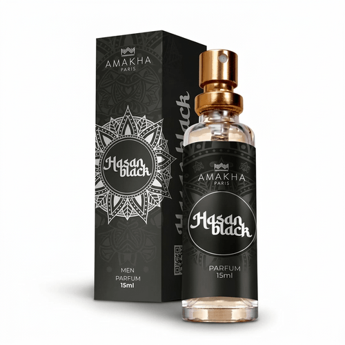Perfume Masculino Amakha Paris Hasan Black 15ml