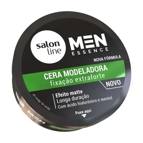 Cera Modeladora Masculina Salon Line Fixação Extraforte 60g