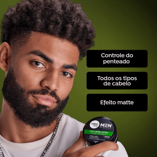 Cera Modeladora Masculina Salon Line Fixação Extraforte 60g