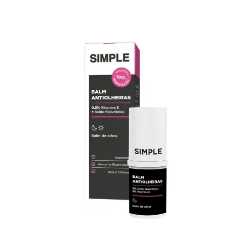 Balm Antiolheiras Simple Organic Stick 12g