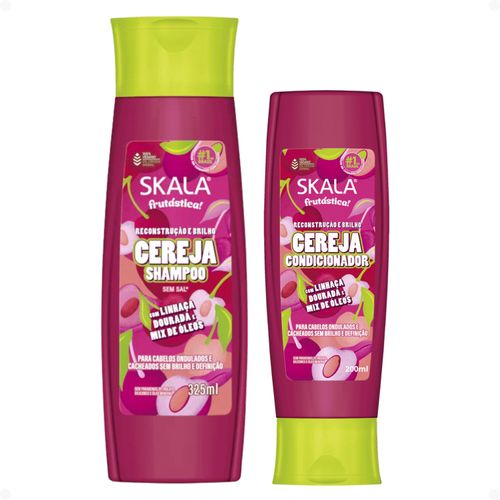 Kit Skala Cereja Shampoo 325ml + Condicionador 200ml