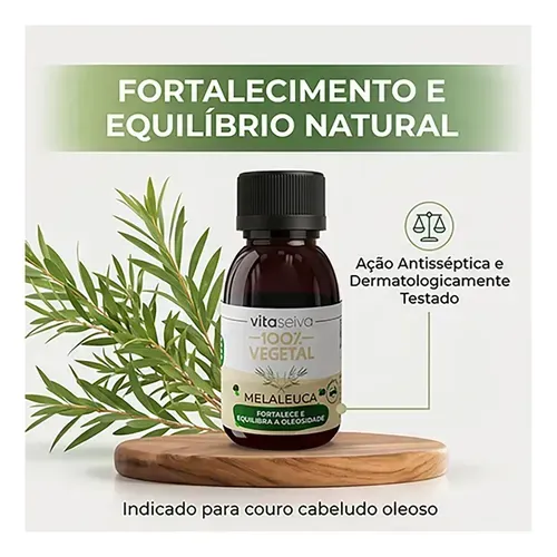 Óleo Capilar Vita Seiva Melaleuca 60ml