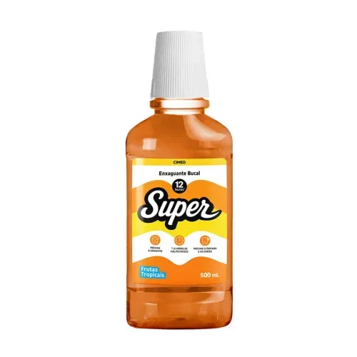 Enxaguante Bucal Cimed 12h Frutas Tropicais 500ml