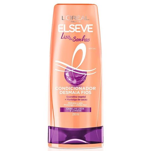 Condicionador Elseve Liso dos Sonhos 200ml