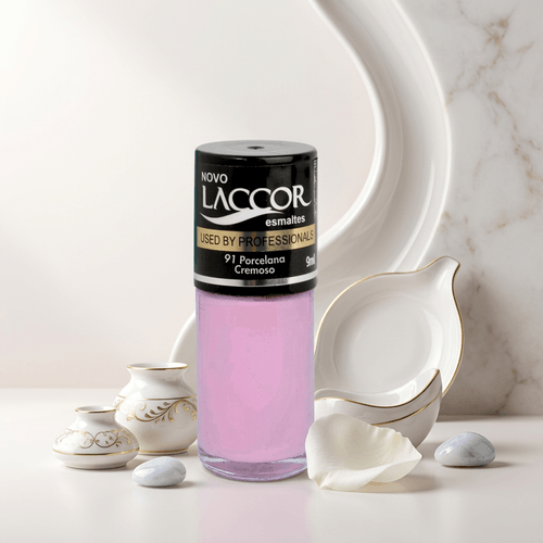 Esmalte Laccor Cor Porcelana 9ml