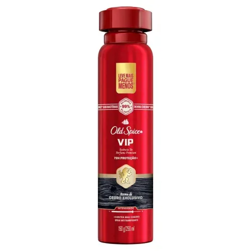 Desodorante Aerosol Masculino Old Spice VIP 250ml