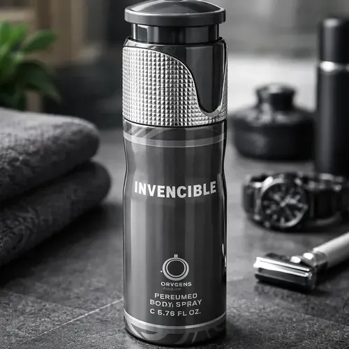Body Spray Masculino Candide Orygens Invencible 200ml