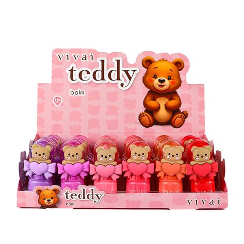 Hidratante Labial Vivai Balm Teddy 1 Unidade
