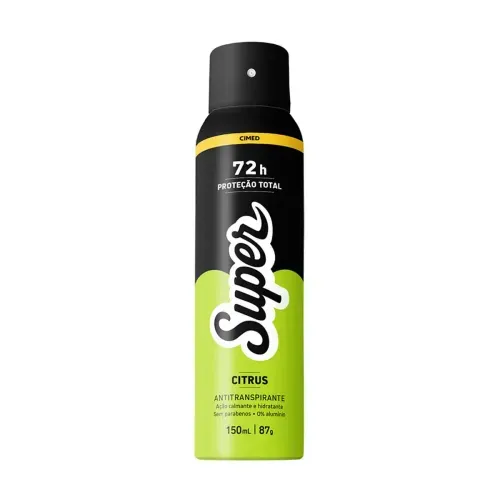 Desodorante Aerosol Cimed Super Citrus 250ml