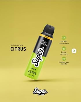 Desodorante Aerosol Cimed Super Citrus 250ml