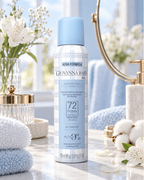 Desodorante Aerosol Giovanna Baby Blue 72h 150ml