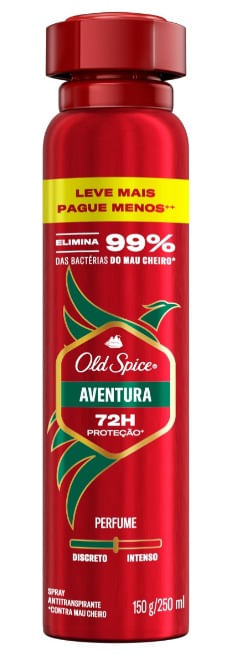 Desodorante Aerosol Masculino Old Spice Aventura 250ml