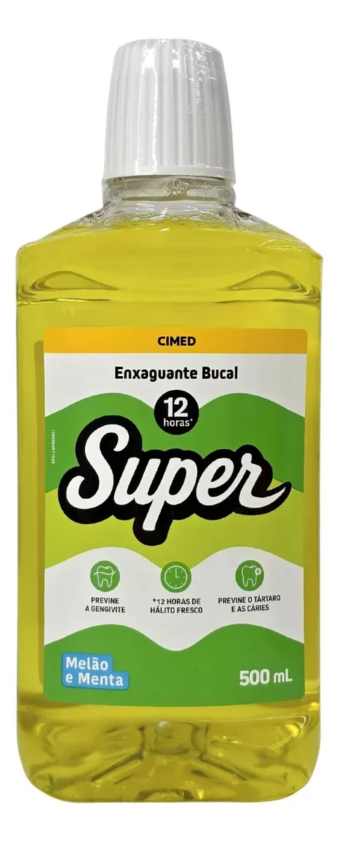 Enxaguante Bucal Cimed 12h Melão Menta 500ml