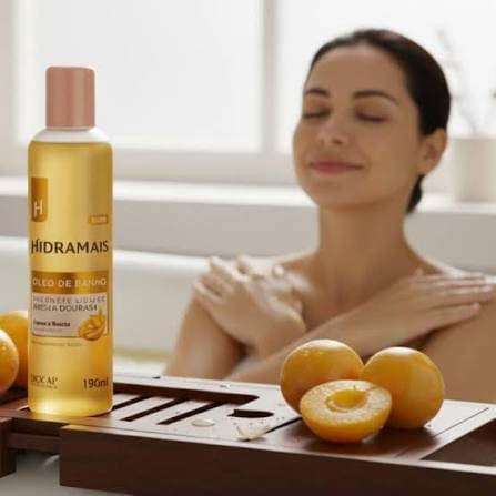 Sabonete Líquido Óleo de Banho Hidramais Ameixa Dourada 190ml
