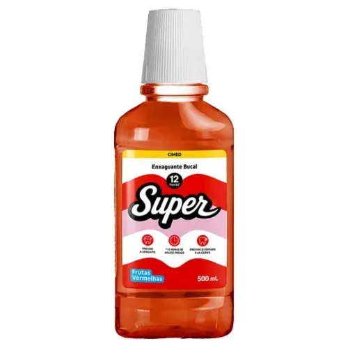 Enxaguante Bucal Cimed 12h Frutas Vermelhas 500ml