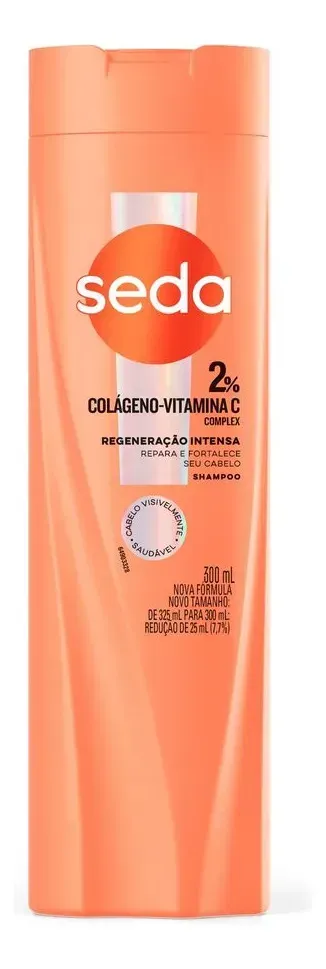 Shampoo Seda Colágeno + Vitamina C 300ml