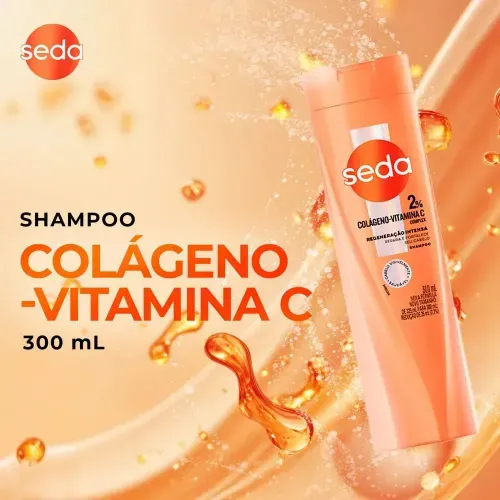 Shampoo Seda Colágeno + Vitamina C 300ml