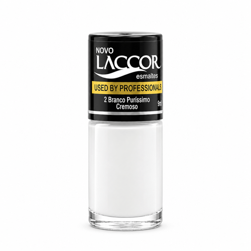Esmalte Laccor Cor Branco Puríssimo 9ml