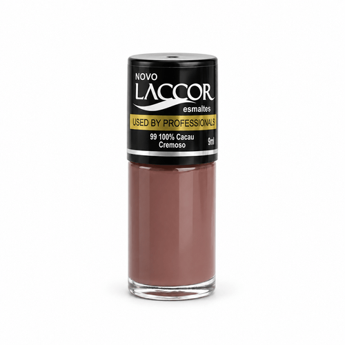 Esmalte Laccor Cor 100% Cacau 9ml