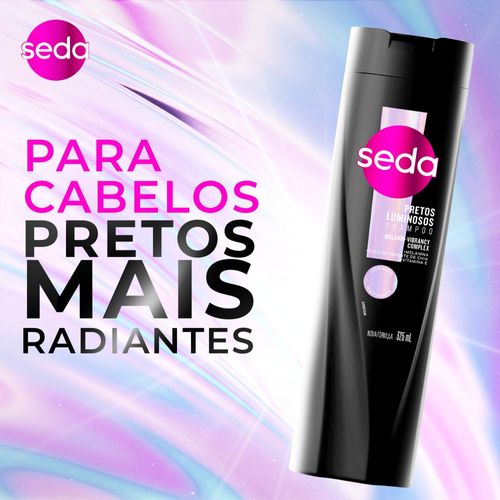 Shampoo Seda Luminous UV Preto 425ml