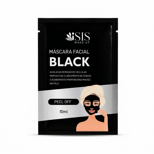 Máscara Facial Alva Cor Black 10ml