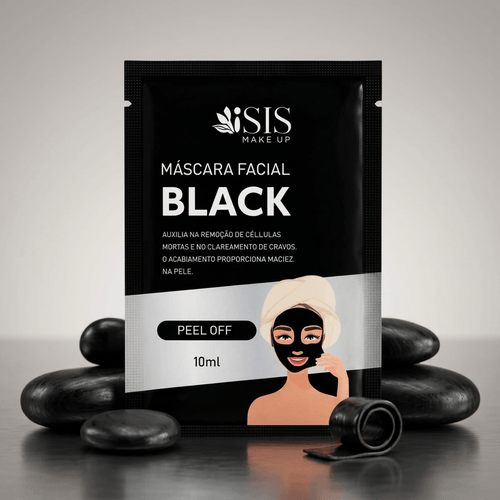 Máscara Facial Alva Cor Black 10ml