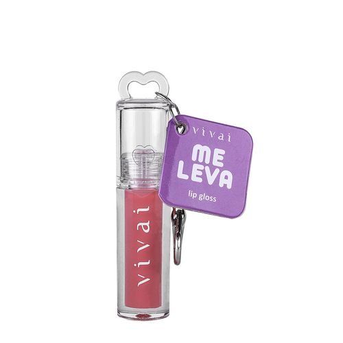 Lip Gloss Vivai Me Leva com Chaveiro 1 Unidade