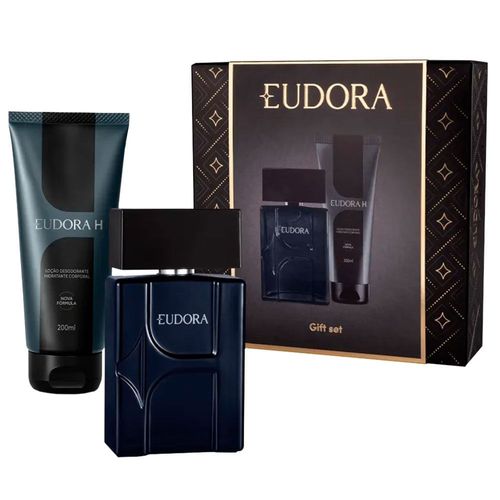 Kit Eudora H Deo Colônia 100ml + Loção Hidratante 200ml