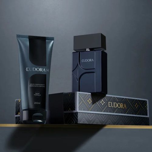 Kit Eudora H Deo Colônia 100ml + Loção Hidratante 200ml
